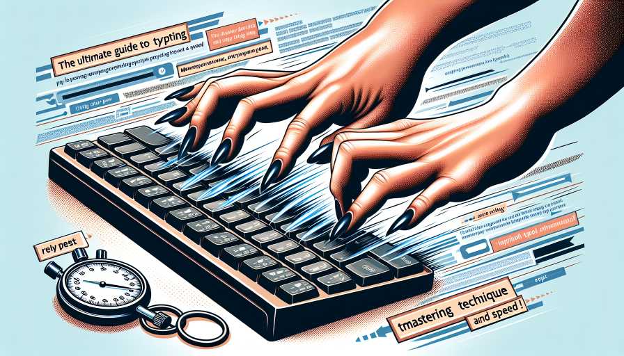 The Ultimate Guide to Mastering Typing Technique and Speed