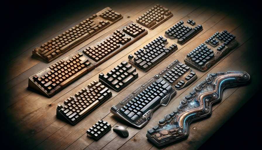 The Evolution of Typing Keyboards: From QWERTY to Ergonomic Designs