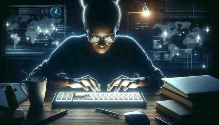 Typing in the Dark: Mastering Night-Time Keyboard Use
