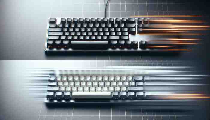 Keyboard Keycap Height: Impact on Typing Speed