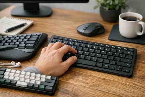 Typing Left-Handed: Keyboard Layouts and Tips