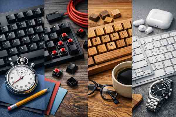 Typing Speed by Keyboard Material: Which Performs Best?