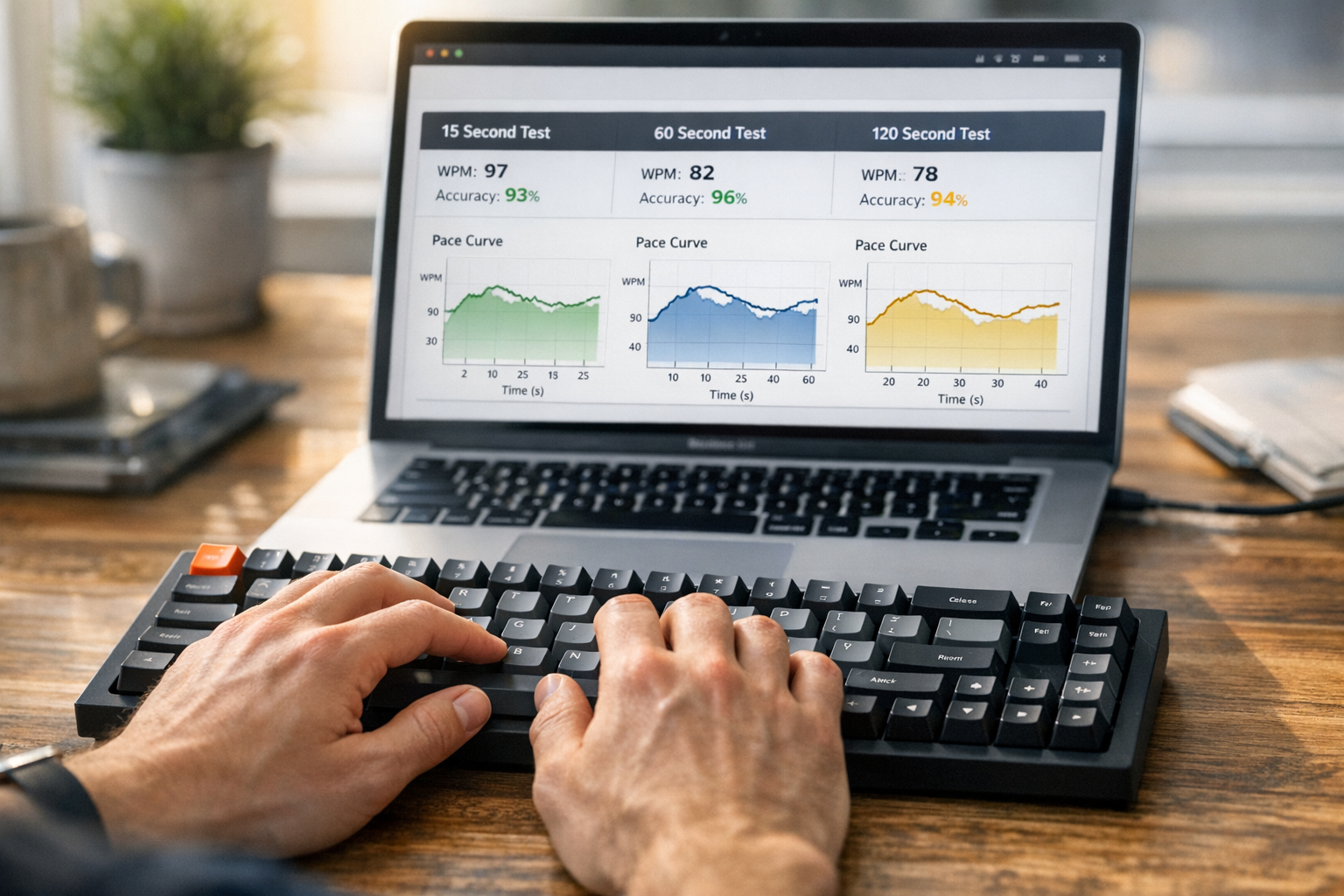 Timed Typing Test Pacing Strategy: How to Hold Speed Without Accuracy Collapse