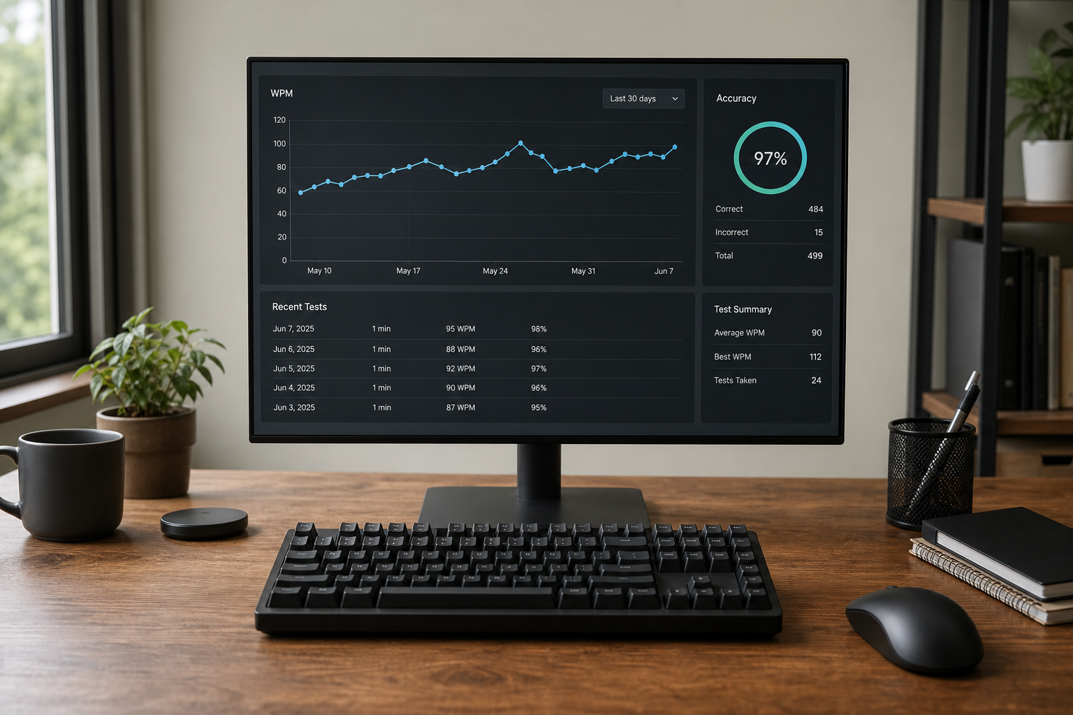 Type Speed Test Keyboard Setup: Build Stable WPM You Can Reproduce
