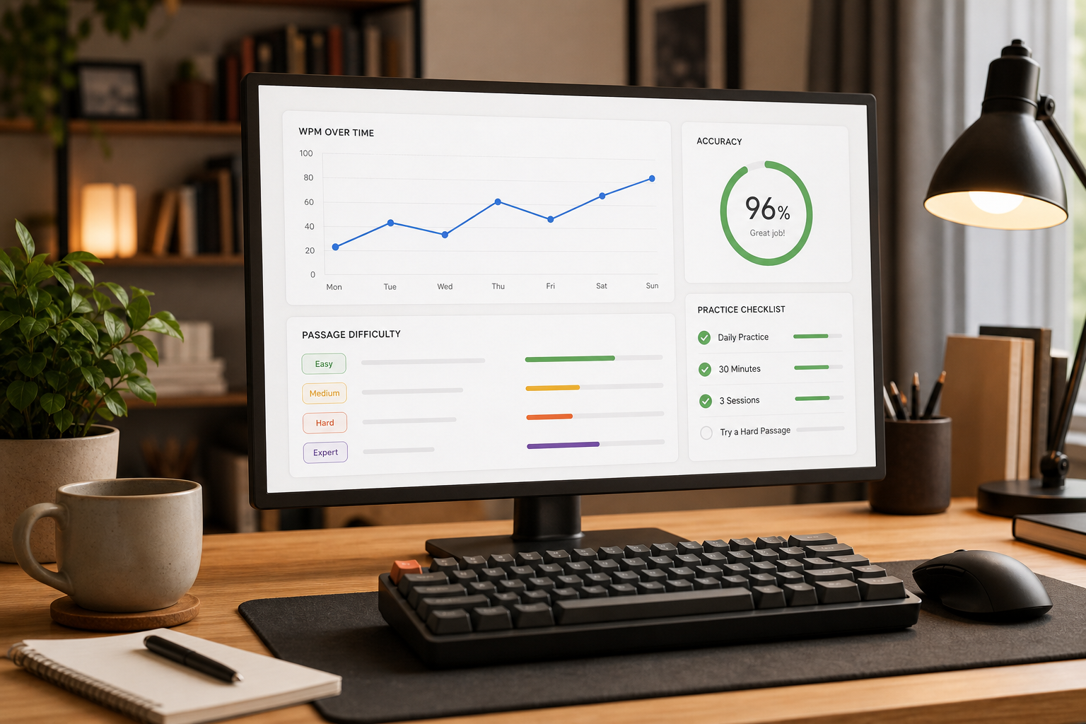 WPM Tracker: Build a Typing Log That Improves Speed